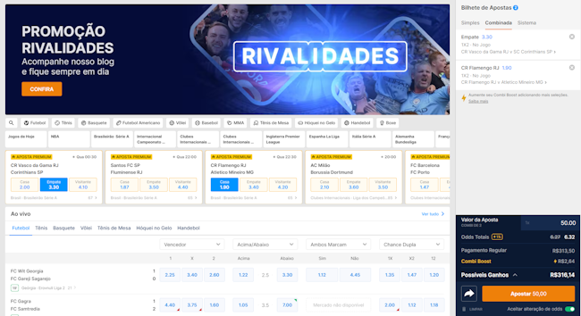 Roleta ao vivo